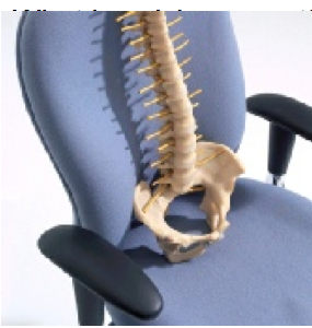 sacral support chair